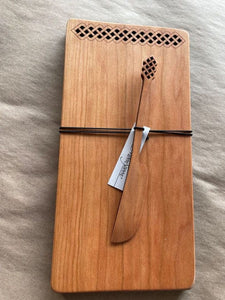 Cheese Board with Spreader