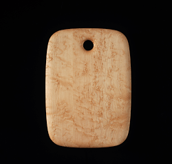 Birds eye maple cutting board 14" x 18" - The Highlight Gallery