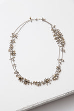 Load image into Gallery viewer, Cluster Necklace, sterling silver and 14k gold fill - The Highlight Gallery
