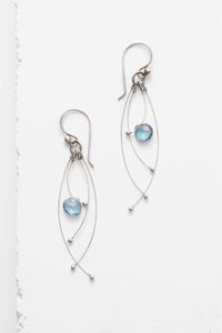 Tickle Earring, London Blue Topaz - The Highlight Gallery