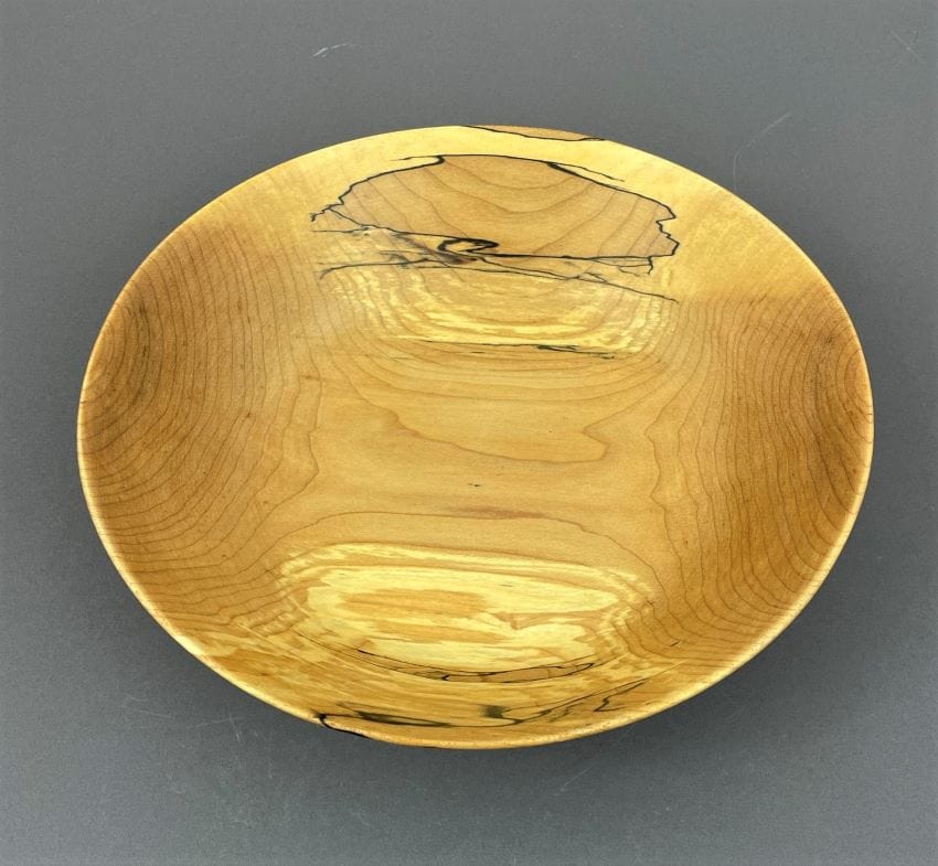 Spalted Sugar Maple Salad Bowl #22-27